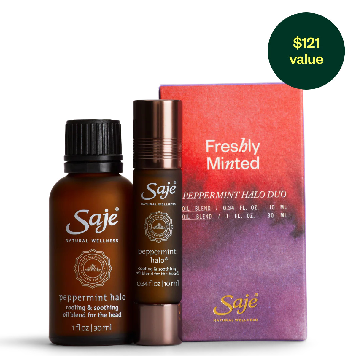 Peppermint halo® duo | Saje Wellness