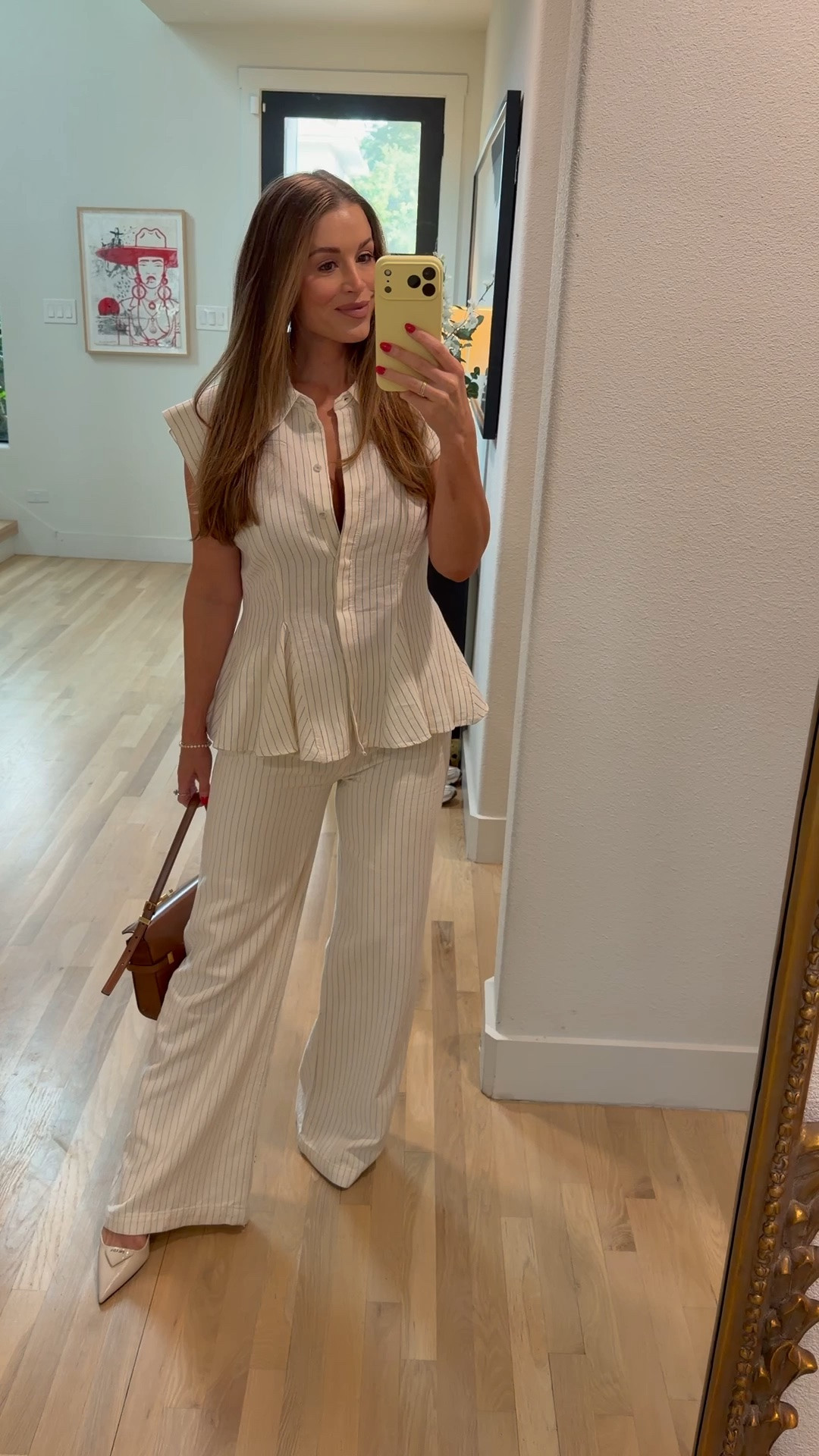 I love this matching set from Zara! Great work wear outfit. Wearing large in top and medium bottoms

#LTKdayinmylife #LTKgrwm #LTKootd