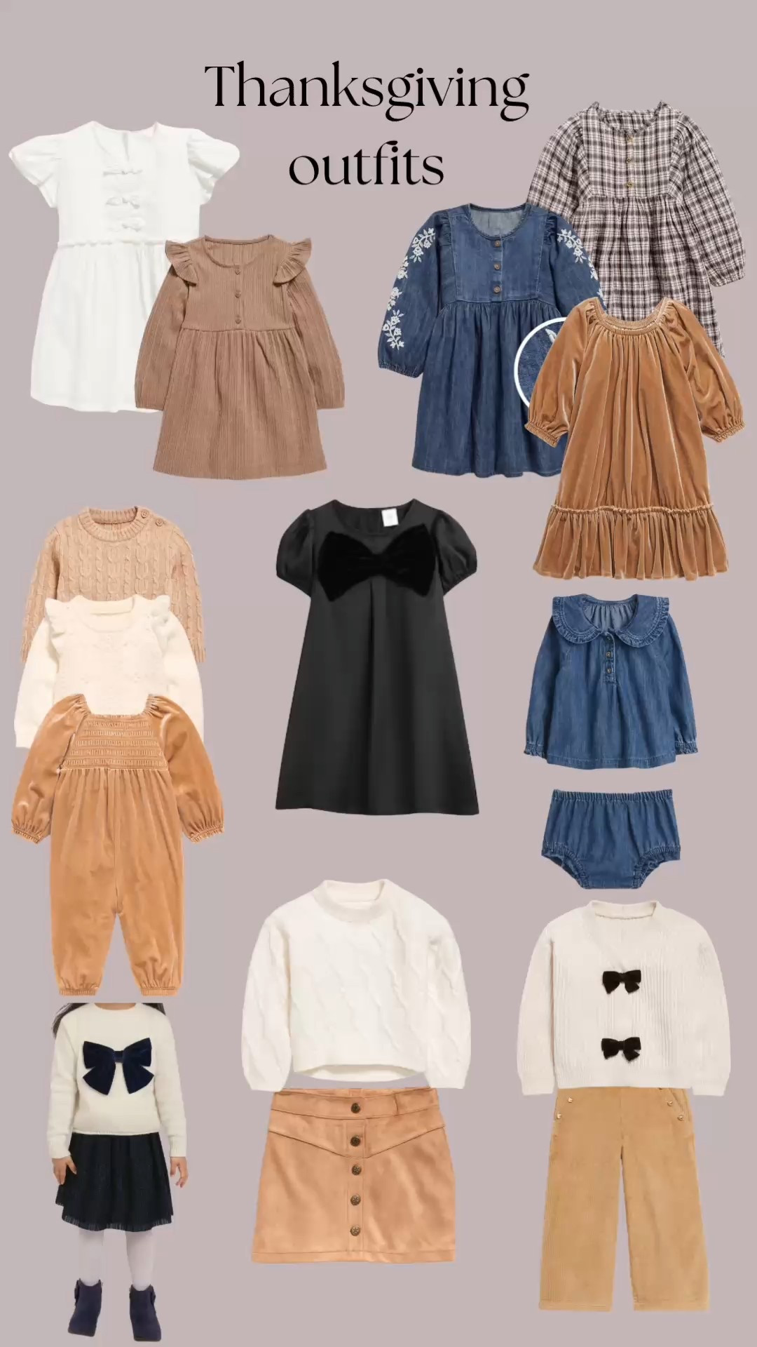 Thanksgiving Outfit ideas for toddler & baby girls🫶

#LTKKids #LTKBaby #LTKHoliday