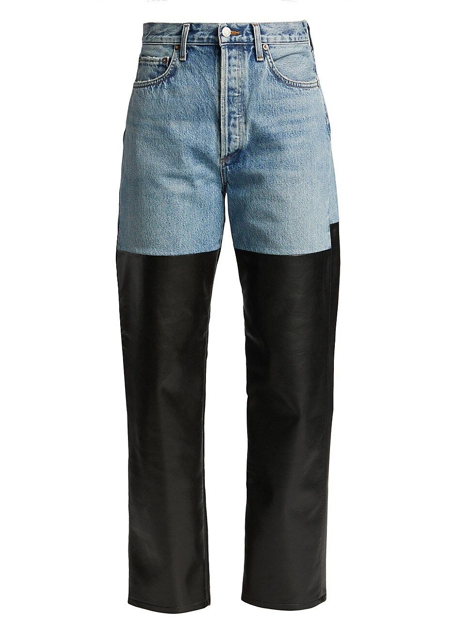 Pieced 90s Pinch Waist Jeans | Saks Fifth Avenue