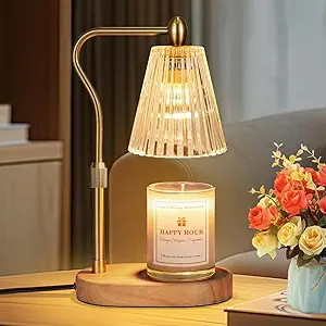 Candle Warmer Lamp, with Timer and Dimmer, Adjustable Height, Christmas Birthday Gifts for Women ... | Amazon (US)