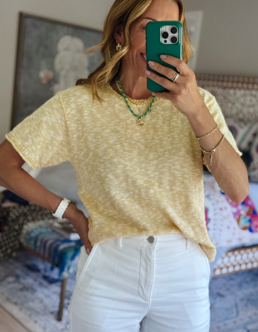 The coveted beach sweater in a short sleeve style - obviously going fast!! 

 #LTKootd #LTKmomlife #LTKSeasonal