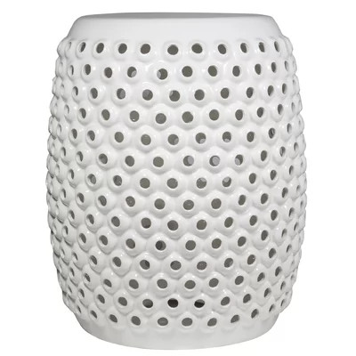 Shamblin Pierced Garden Stool Bungalow Rose | Wayfair North America