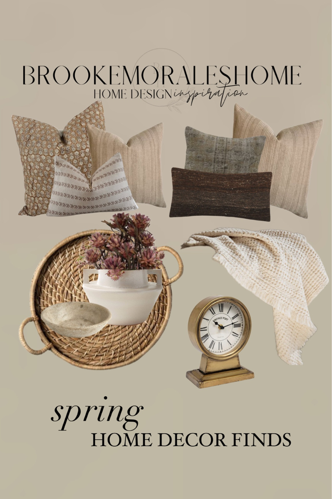 Spring Home Decor Finds 

throw pillows, home decor, preserved flowers, tray, spring decor, throw blanket 

#LTKstyletip #LTKhome #LTKunder50