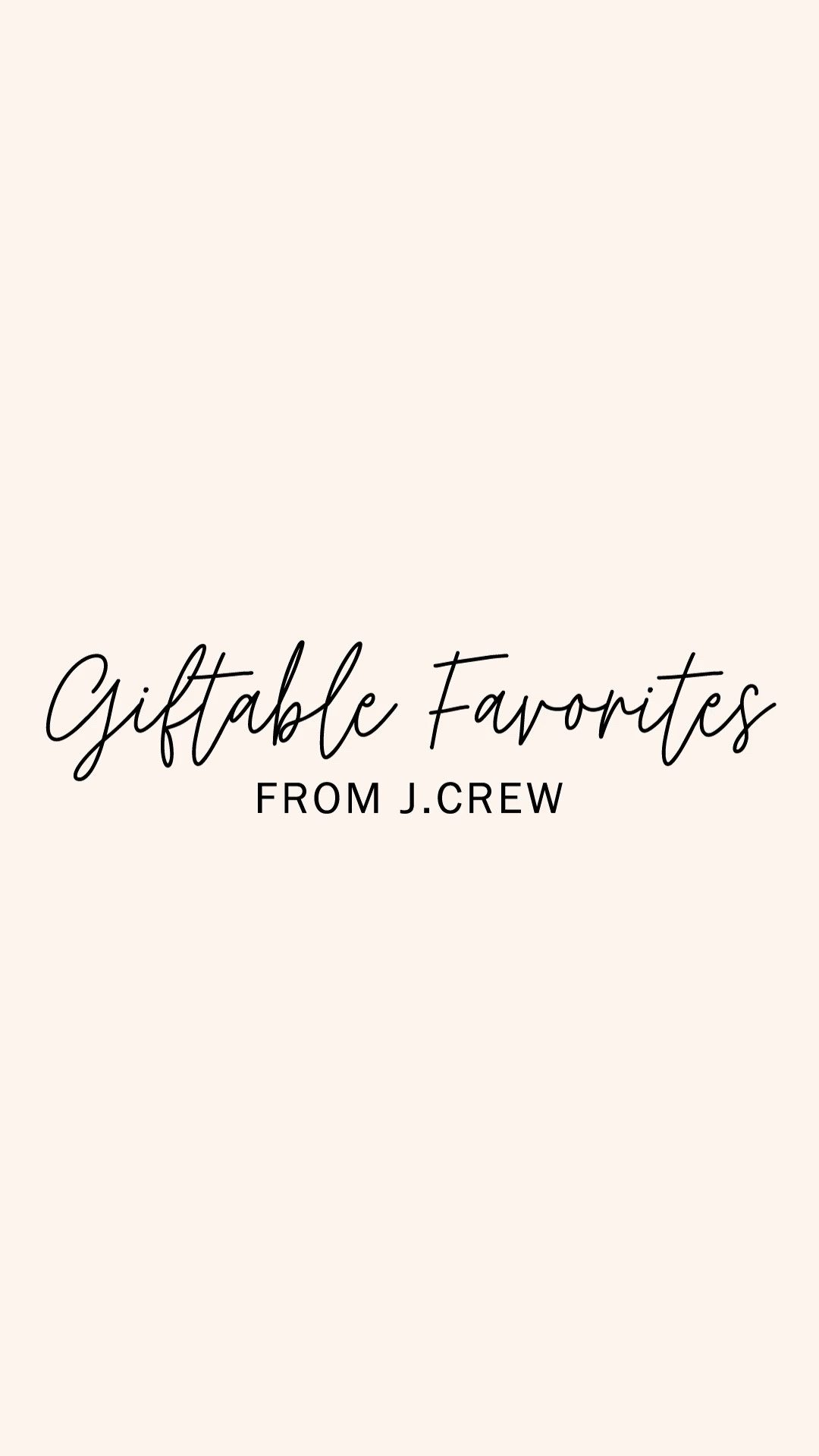 @jcrew is your one-stop-shop for cozy sweaters and outerwear, on-trend shoes and boots, and great accessories. You’re sure to find the perfect picks for her, for him…and for you! #injcrew #ad

#LTKGiftGuide #LTKHoliday #LTKSeasonal