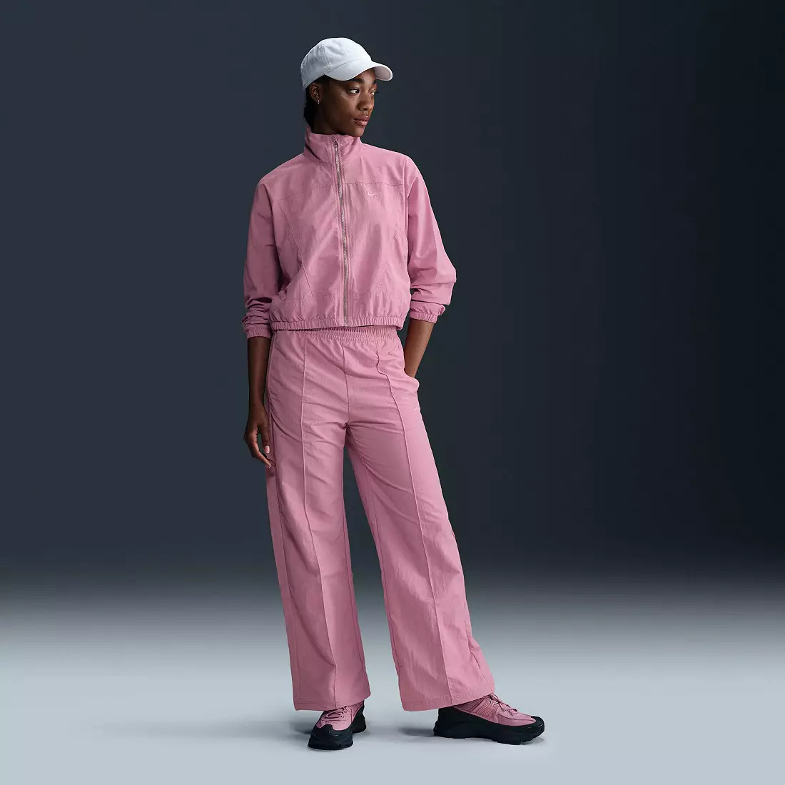 Nike Women's Sportswear Everything Wovens Repel UV Protection Jacket | DICK'S Sporting Goods