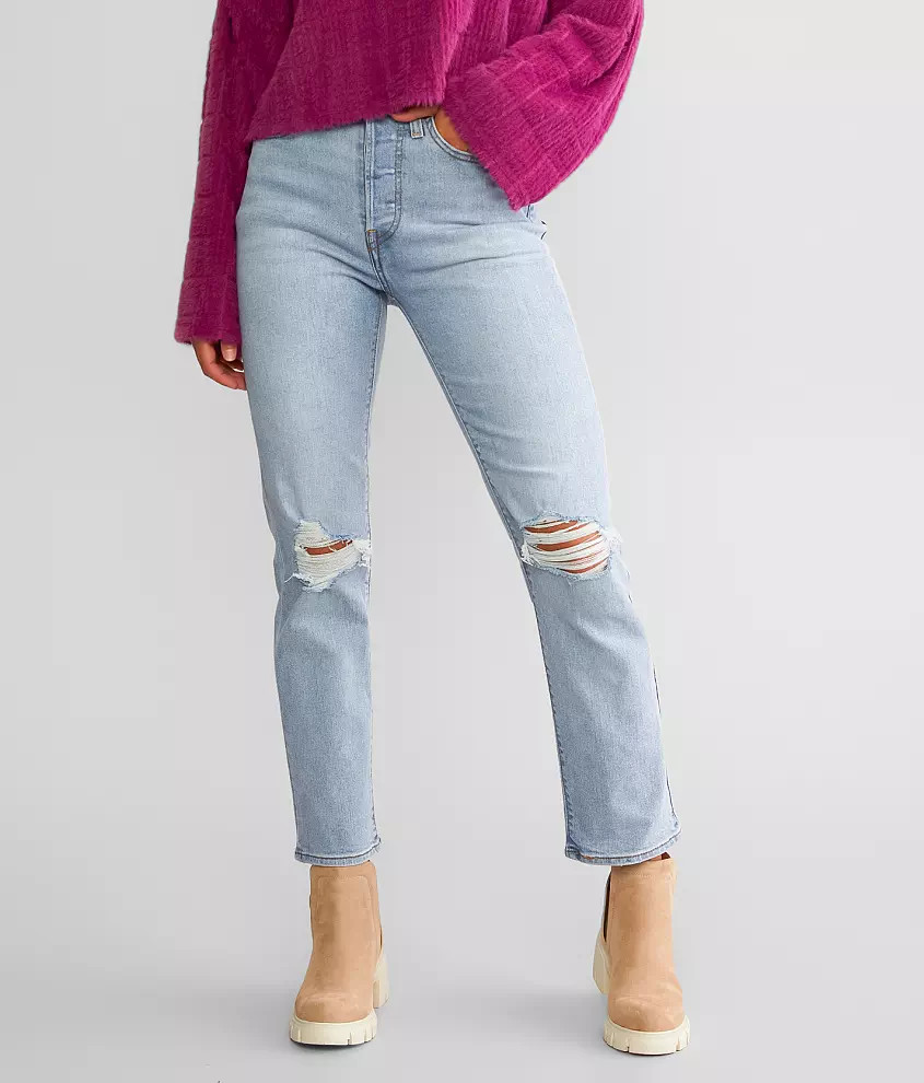 Wedgie Straight Stretch Jean | Buckle