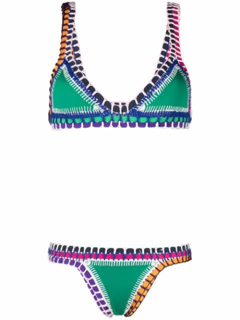 patterned bikini set | Farfetch (US)