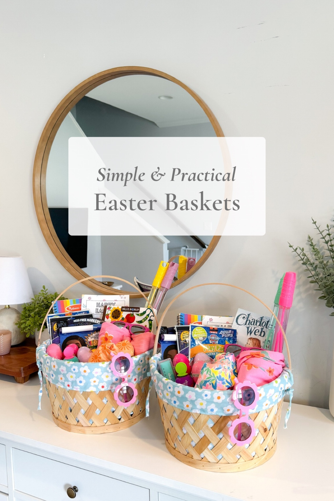 Simple and practical Easter baskets! 

#LTKkids #LTKfamily #LTKSeasonal