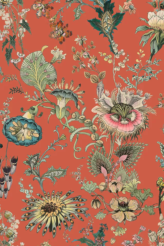 House of Hackney Flora Fantasia Wallpaper | Anthropologie (US)