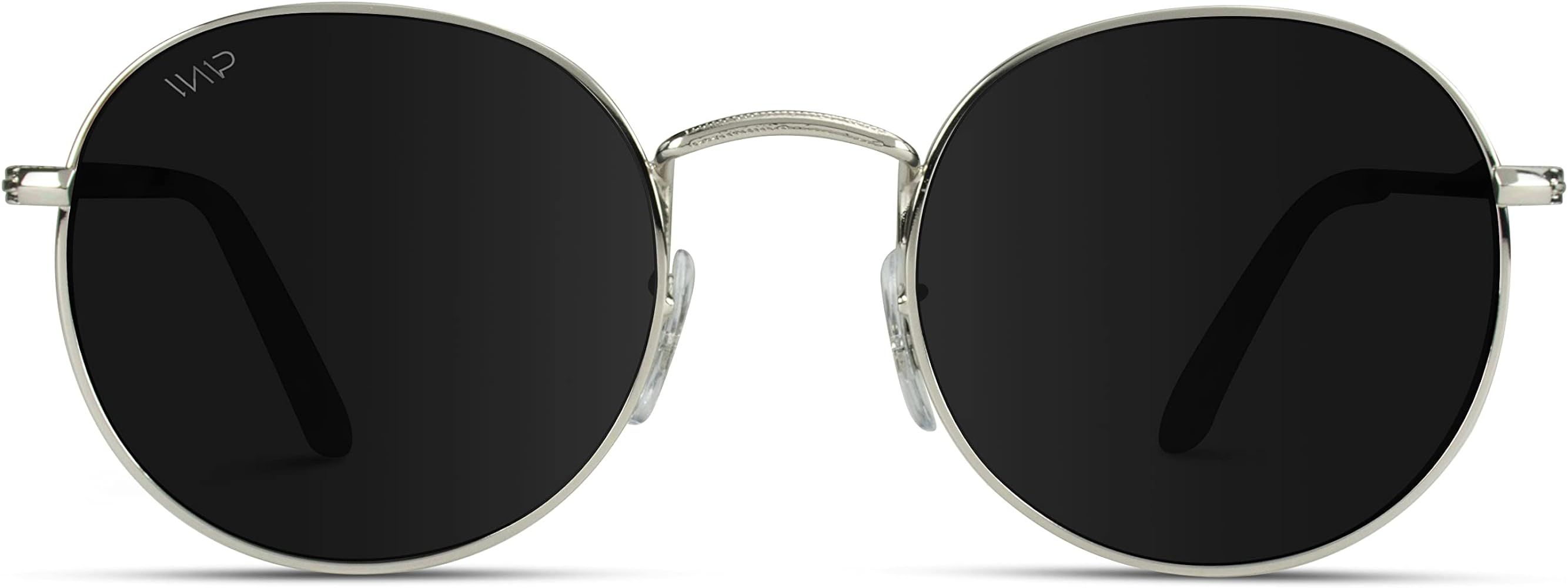 WearMe Pro - Reflective Lens Round Trendy Sunglasses | Amazon (US)