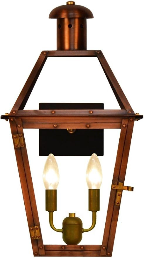 TheCopperSmith Georgetown 18" 2 Lite Electric Lantern GT18-Elec | Amazon (US)