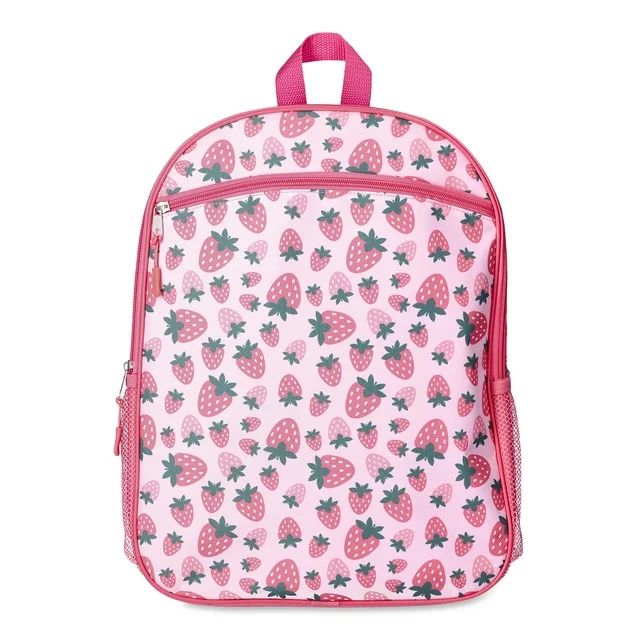 Wonder Nation Girl's Mini Backpack Clip-on Storage Pouch, Pastel Multicolor | Walmart (US)