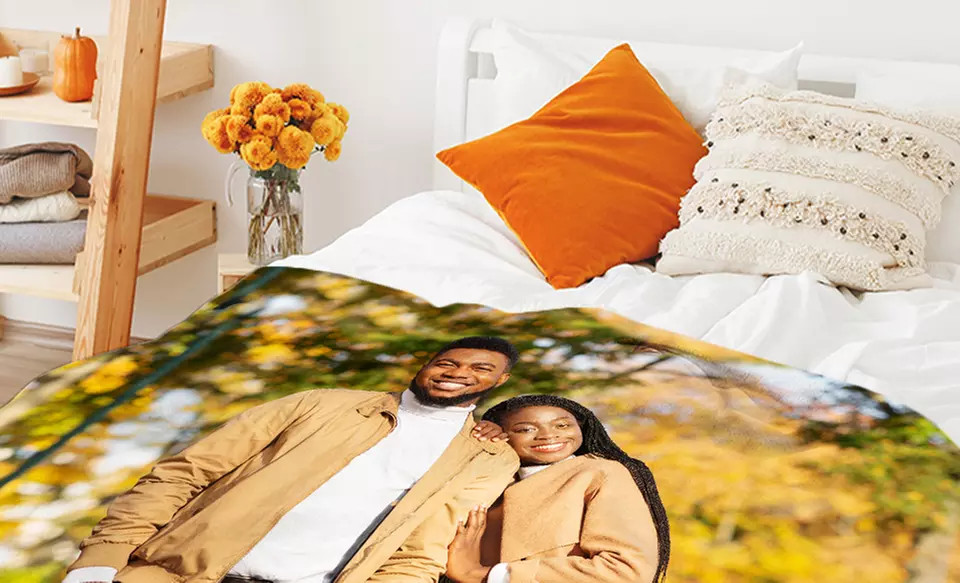 Personalized Fleece Photo Blankets from CanvasOnSale (Up to 92% Off). Three Sizes Available. | Groupon North America