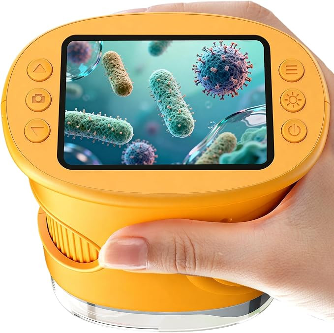 1000X Handheld Digital Microscope for Kids: Pocket Microscope with 2.0" IPS Screen - STEM Toys Bi... | Amazon (US)