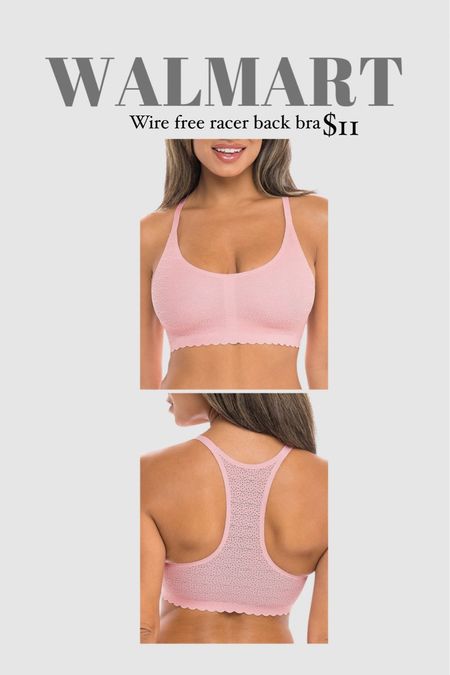 Walmart wire free racer back bra 

#LTKFindsUnder50 #LTKStyleTip