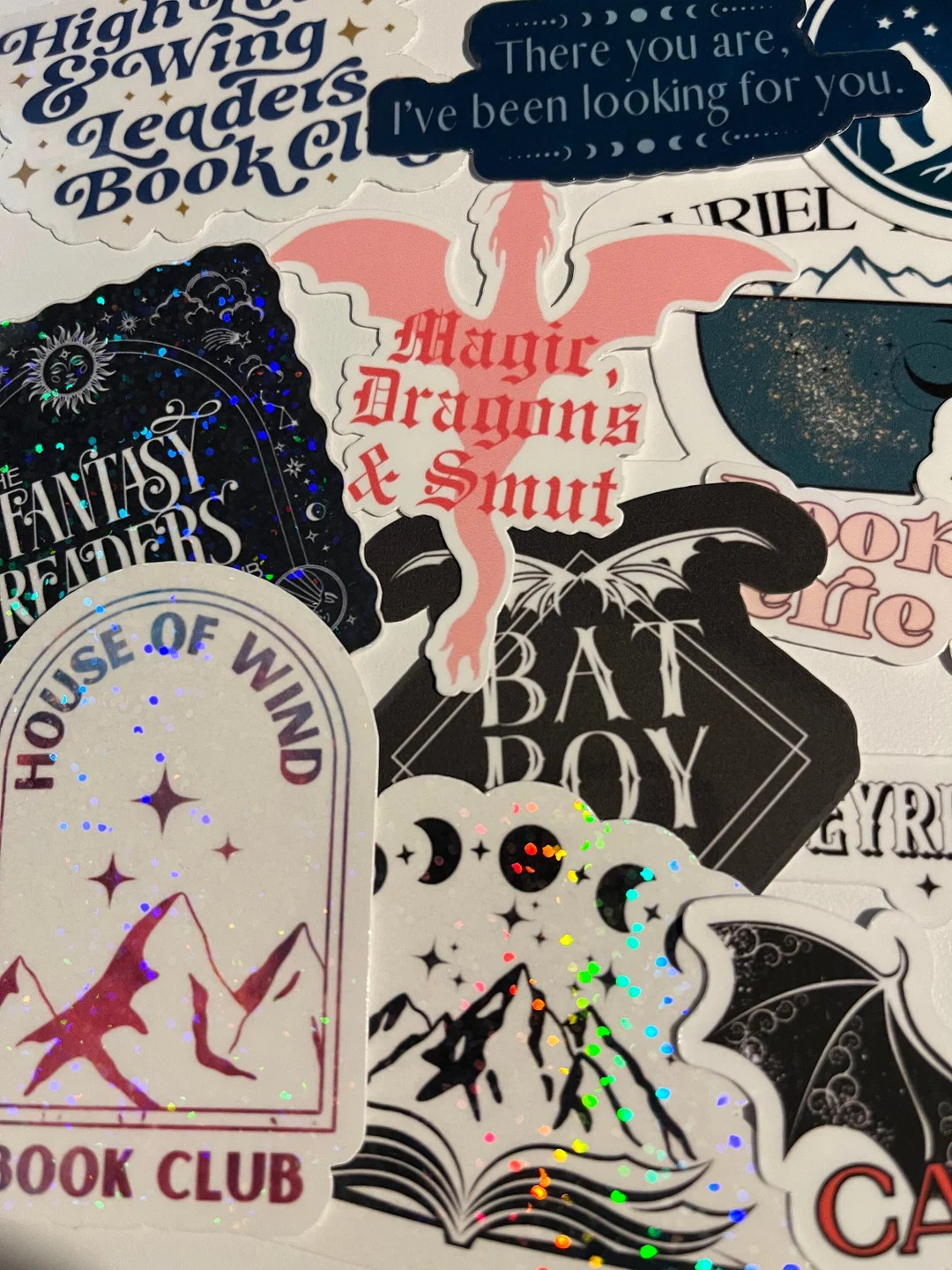 Acotar Fantasy Variety Pack of Stickers, Fantasy Book Sticker Set, Book Lover Gift, 5, 10, 15 Pac... | Etsy (US)