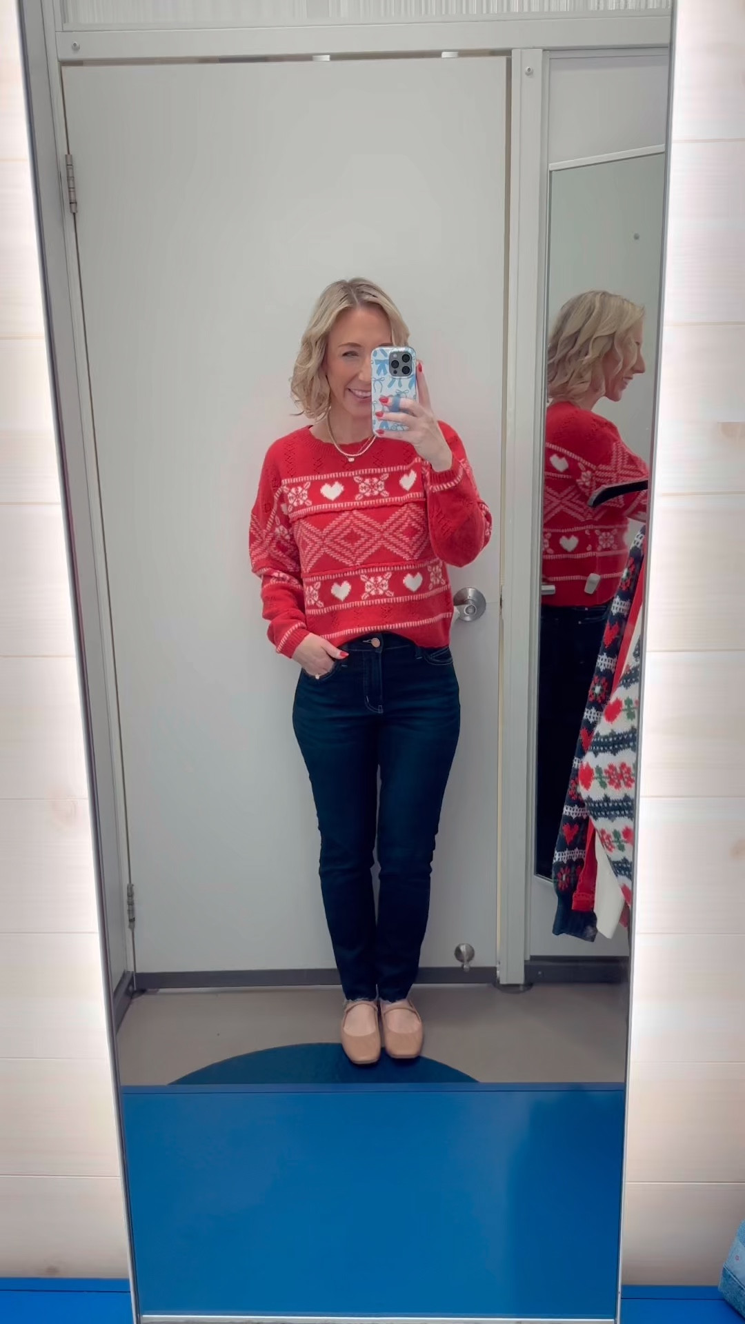 Old Navy - heart sweaters (Everything Extra 15% Off $80+ at Checkout) * Dark High Rise Straight Jean - Size 2.

Red Crew-Neck Heart Sweater - size XS. 
 

 

#LTKSaleAlert #LTKFindsUnder50 #LTKSeasonal