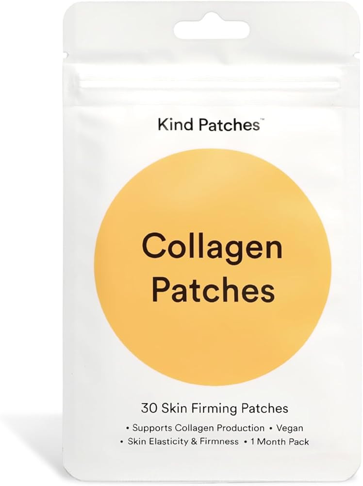 Collagen Patches - Skin Firming with Vitamin C, Amino Acids - Nature's Hyaluronic Acid for Hydrat... | Amazon (US)