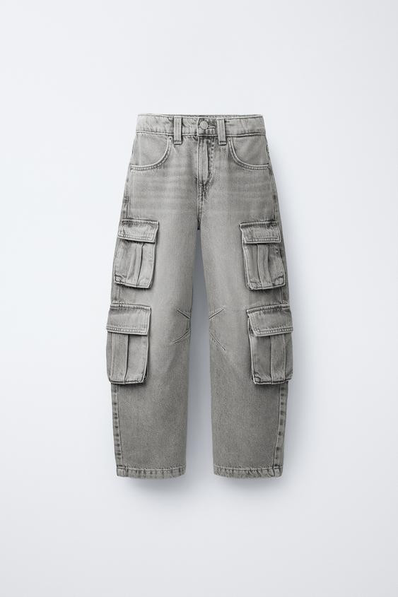 MULTI-POCKET CARGO JEANS | Zara US
