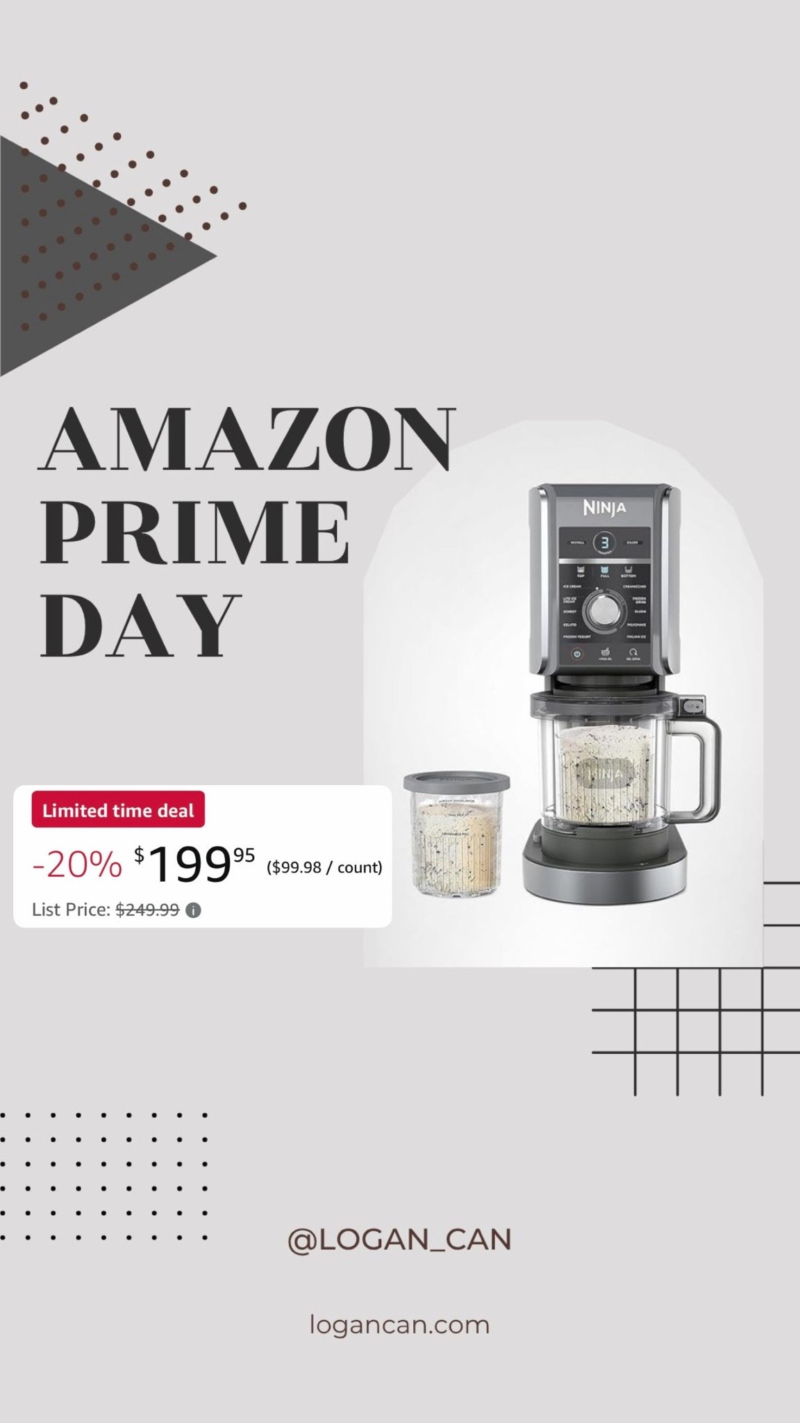 Early Amazon prime day deals! 

Ninja creami, Amazon deals, prime day sales

#LTKSeasonal #LTKSaleAlert #LTKdayinmylife