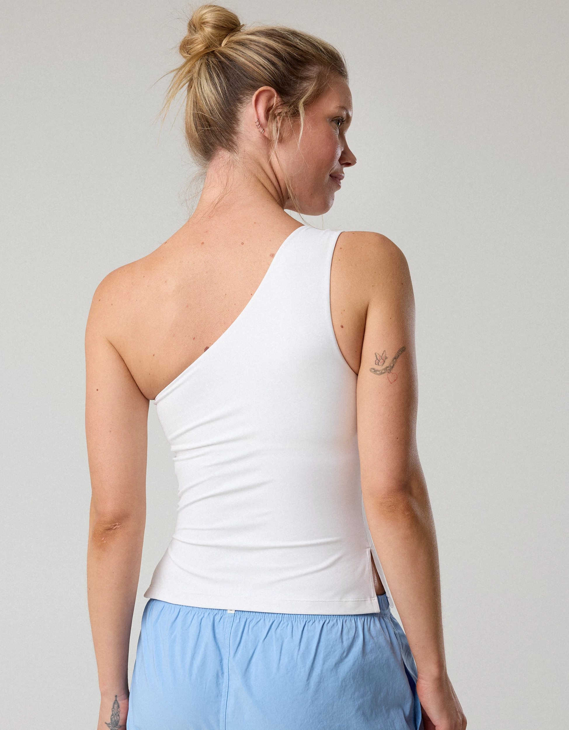 OFFLINE By Aerie Real Me XTRA One Shoulder Tank Top | Aerie