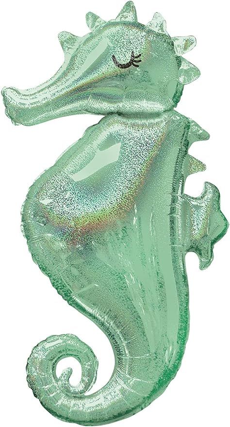 Anagram 3780001 Mermaid Wishes Seahorse Supershape Foil Balloon | Amazon (US)