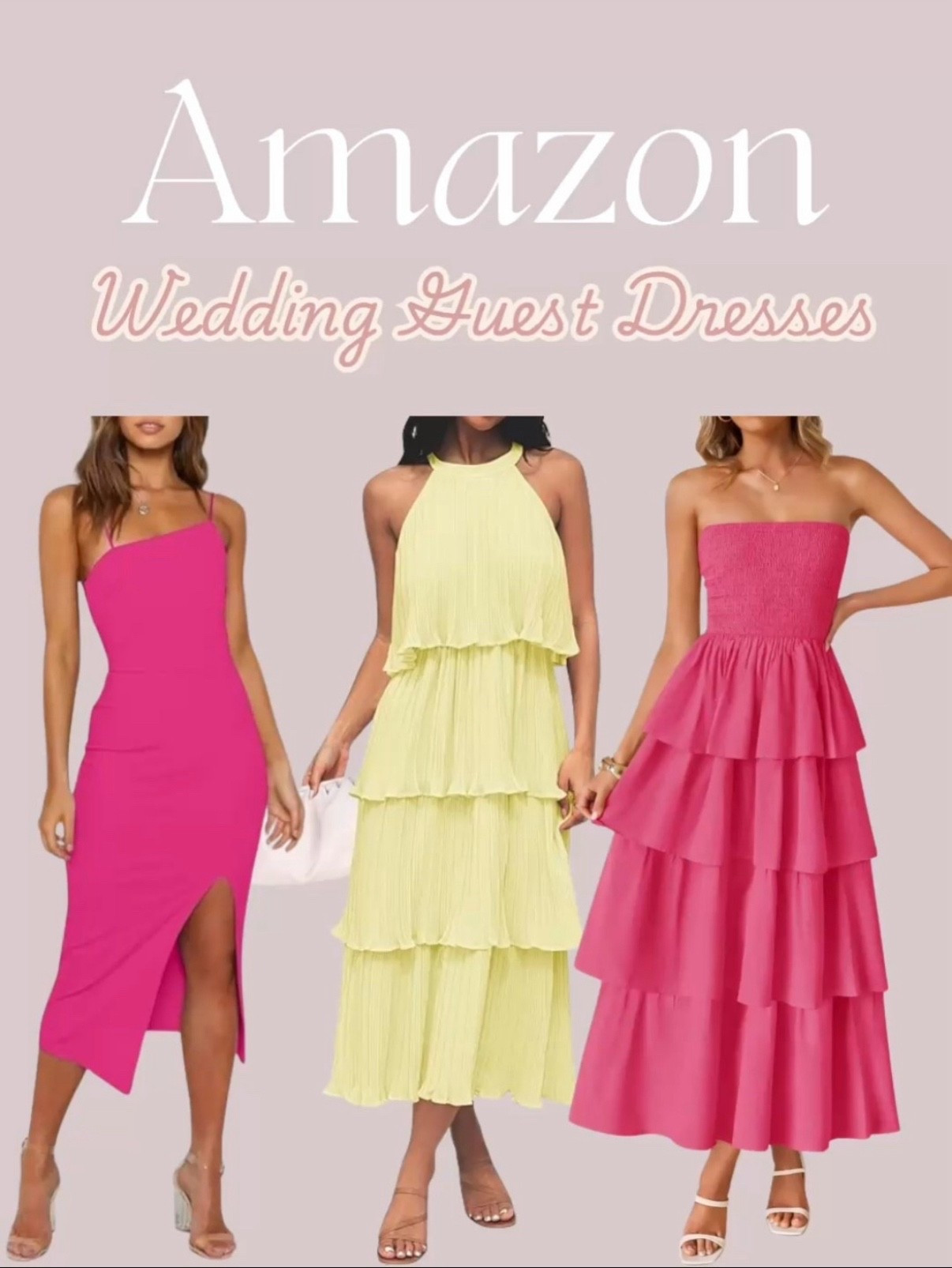 Spring wedding guest dresses 
| amazon | summer dress | floral dresses | sundress | amazon prime | bump fashion | maternity | gen x outfit | millennial outfit | outfit ideas | summer outfit | boho dress | boho style | summer outfit Inspo | summer dress | summer dresses | beach dress | travel dress | resort wear | resort dress | casual dresses | amazon dresses | amazon summer | amazon fashion | girly | cottage core | boho | amazon style | one shoulder | vacation | spring | summer | Memorial Day | vacation | resort outfit | cruise | beach outfit | beach fashion | mini dress | wedding guest | wedding guest dresses | boho | date night | 
#amazon #weddingguest #dress #dresses #summerdress#LTKSummerEdit#LTKFindsUnder100 #LTKParties

#LTKSeasonal #LTKWedding #LTKValentine