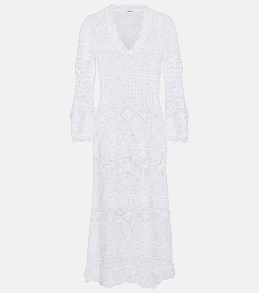Annette cotton-blend midi dress | Mytheresa (UK)