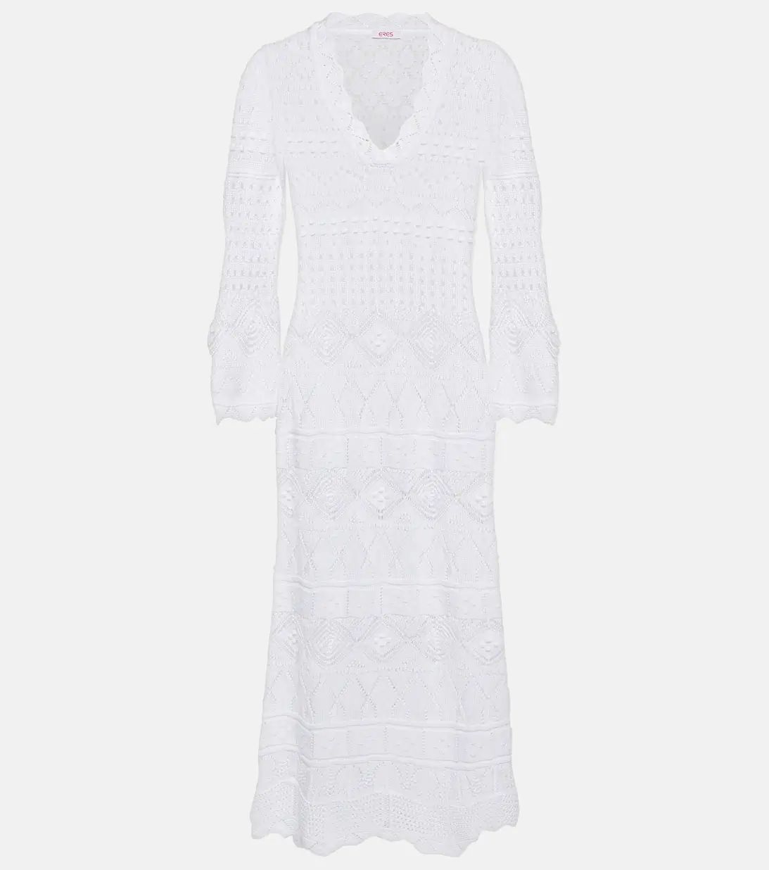 Annette cotton-blend midi dress | Mytheresa (UK)