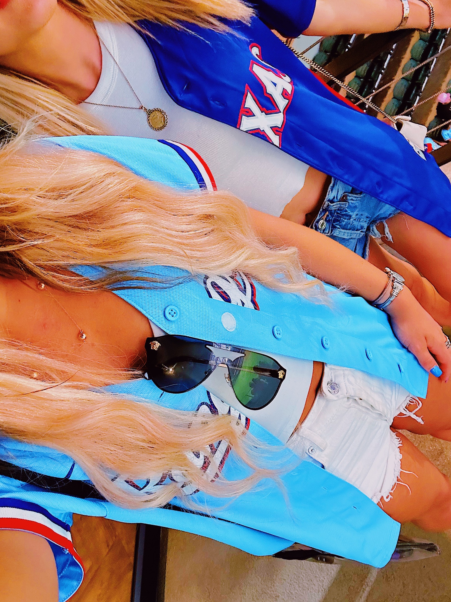 Rangers game 💙🏟️

#LTKSeasonal #LTKunder100 #LTKstyletip