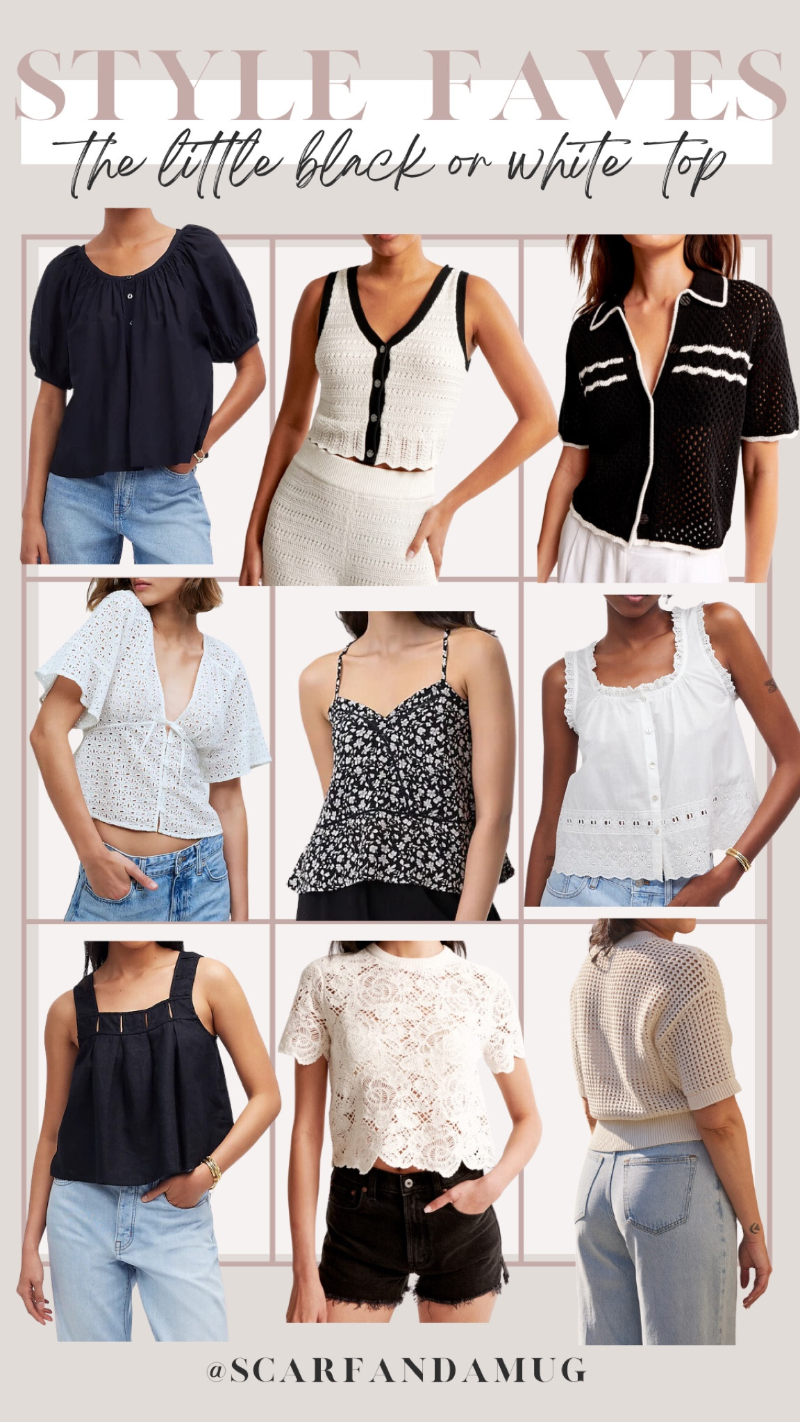 Love a good little white or black top for spring and summer! So effortless and easy to style 🖤🤍

#LTKxMadewell #LTKstyletip #LTKmidsize