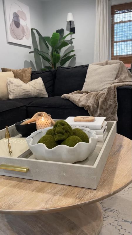 October coffee table styling with Alice lane home 🤎 use code FALL20 for 20% off! 

#LTKhome #LTKfindsunder100 #LTKSeasonal