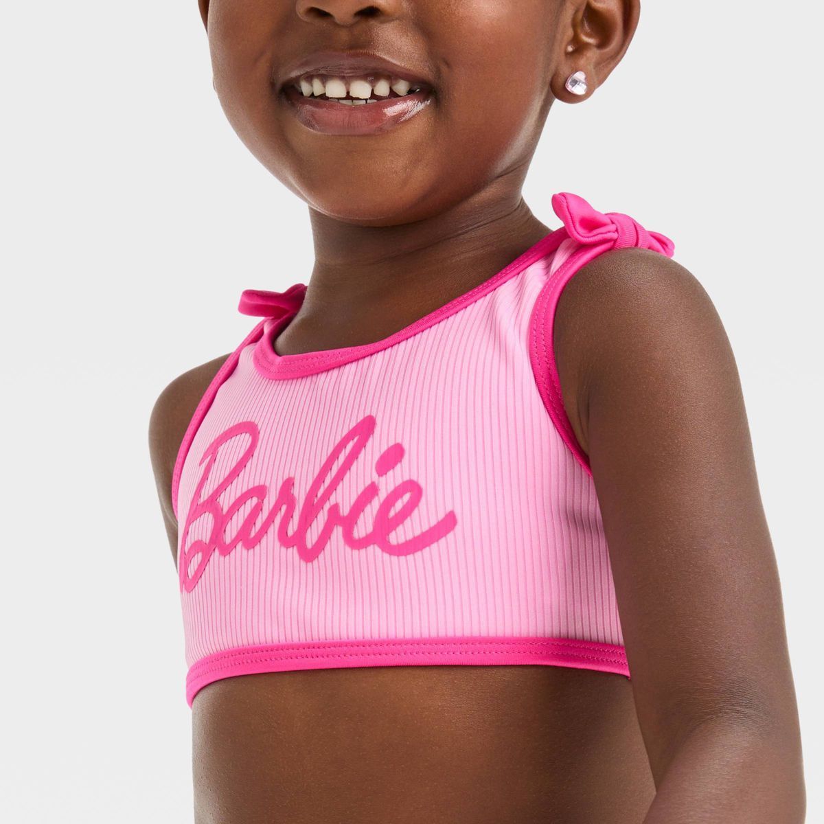 Toddler Girls' Barbie Tankini Set - Pink | Target