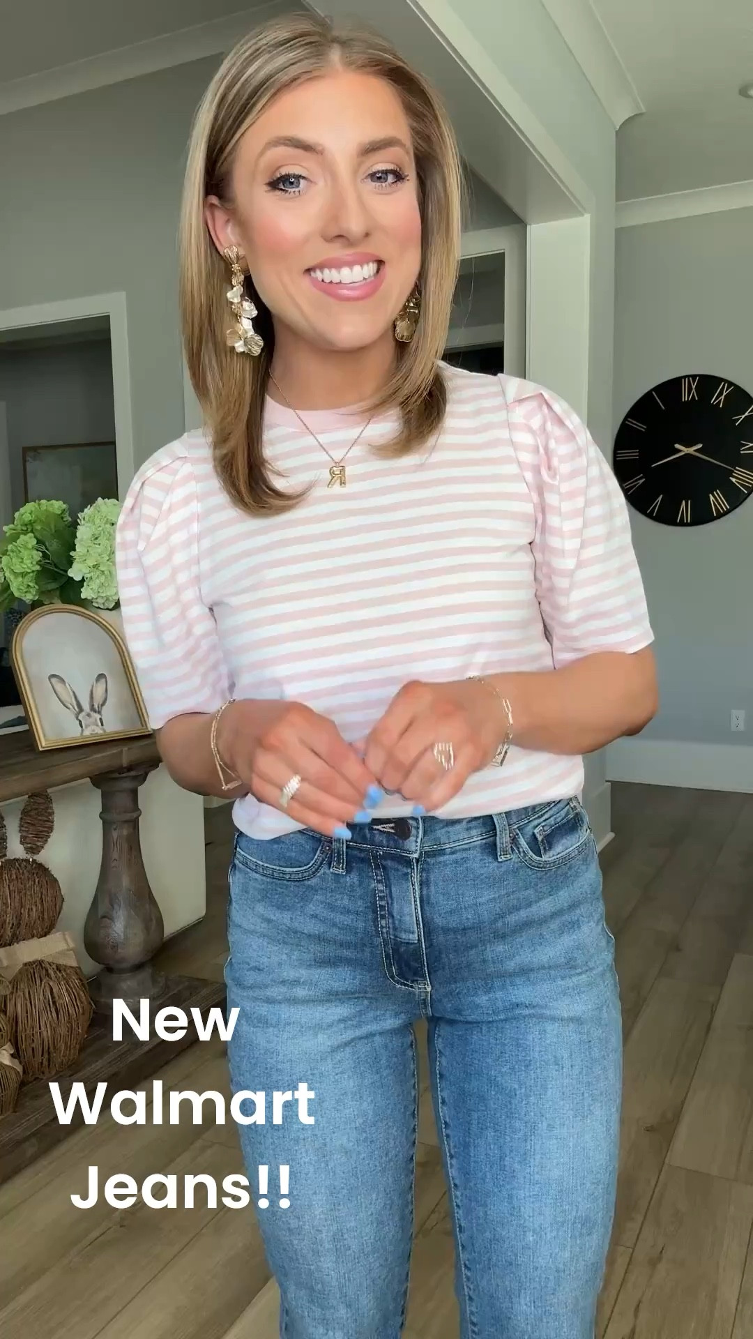 You can never go wrong with a good striped tee, and this one from Walmart is so good! Perfect fit, cute sleeves, and under budget. Paired with my favorite jeans for an easy everyday outfit.

#walmartfinds #walmartfashion #stripedtee #everydayoutfit #momstyle #affordablefashion #walmarthaul #casualstyle #springoutfit #budgetfriendly

#LTKootd #LTKPetite