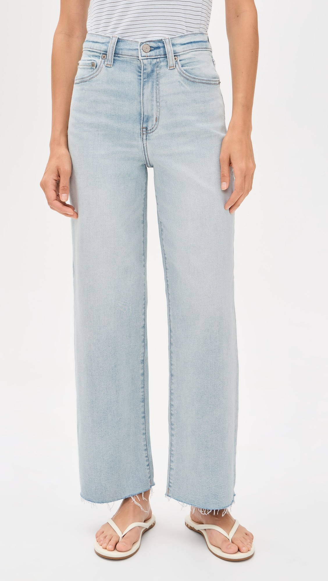DAZE Pleaser High Rise Wide Ankle Jeans | Shopbop | Shopbop