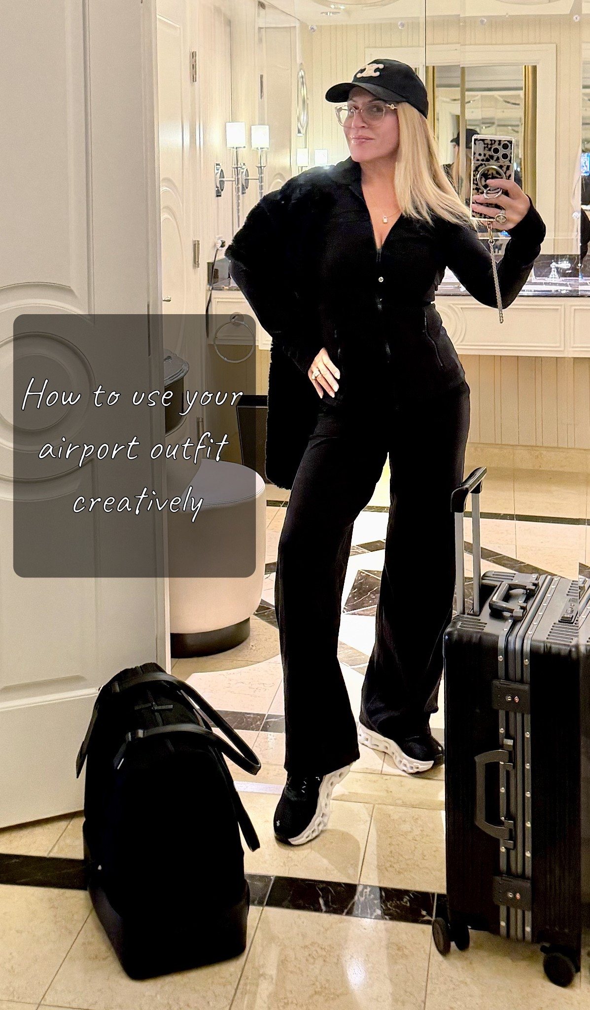 Let’s put together a comfortable airport outfit that looks stylish, with versatile pieces you can use during your trip!

These viral CRZ yoga pants can be worn to the gym and you can also dress them up with almost any top and some cute sandals for day or night.

My Lululemon Define jacket is hands down my most used clothing item of all time.  It looks great with leggings, shorts, jeans, and athletic skirts for just about any daytime itinerary.  

Traveling in February can be nippy so I brought a cropped furry jacket that I layered over my airport outfit and also works with my night dresses for my Vegas trip.  

@lululemon  @beistravel 

#LTKPetite #LTKTravel #LTKActive