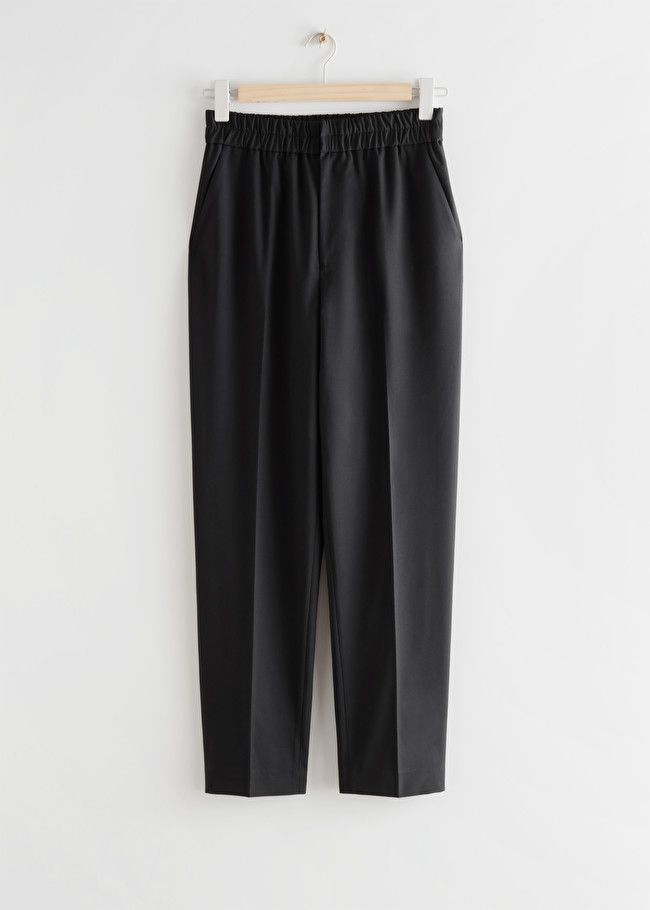 Tapered Elasticated Waistline Trousers | & Other Stories (EU + UK)