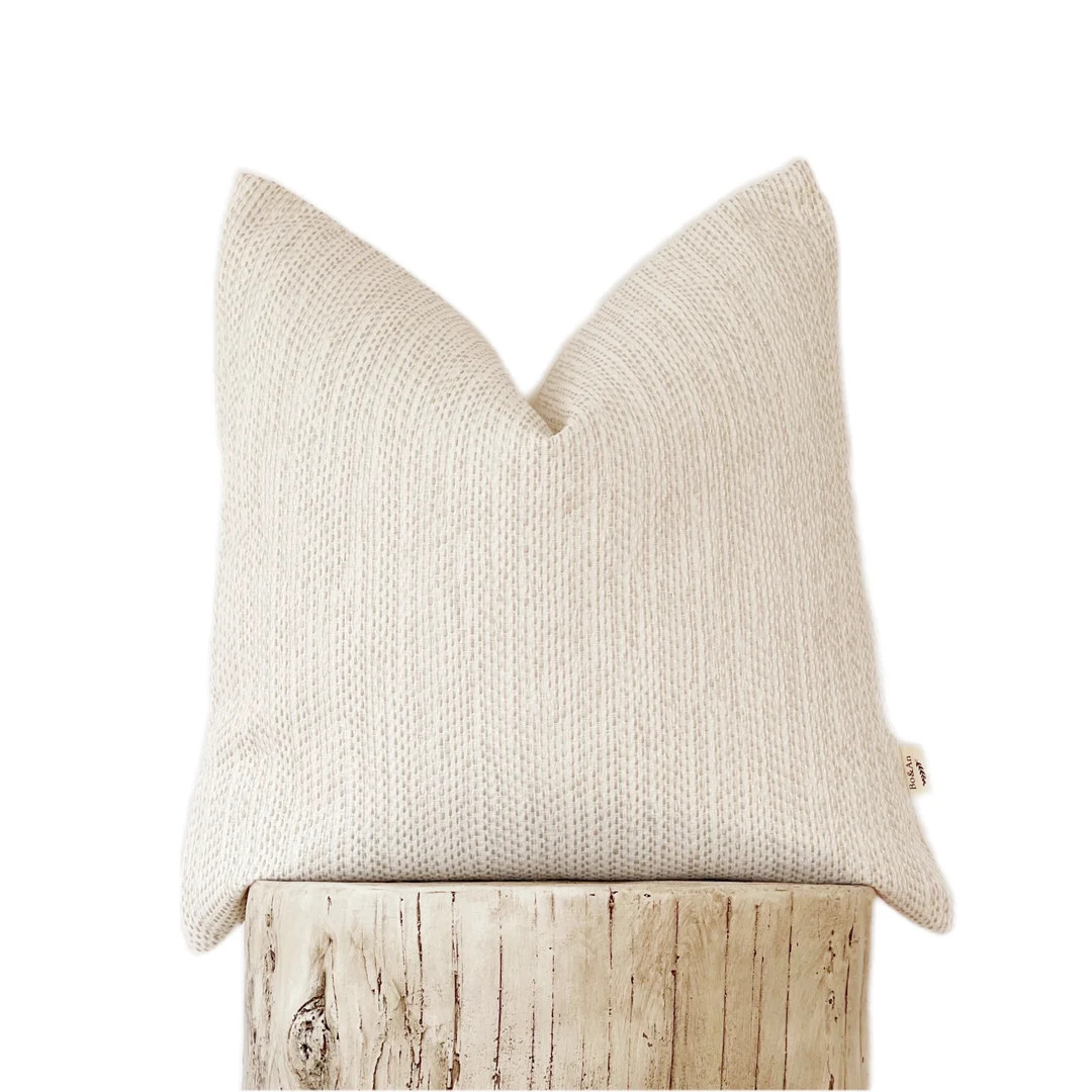 Cream pillow cover | Etsy (US)