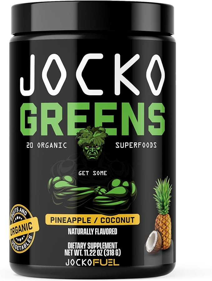 Jocko Fuel Daily Greens Powder - Premium Organic Greens Superfood Powder for Gut Health, Digestio... | Amazon (US)