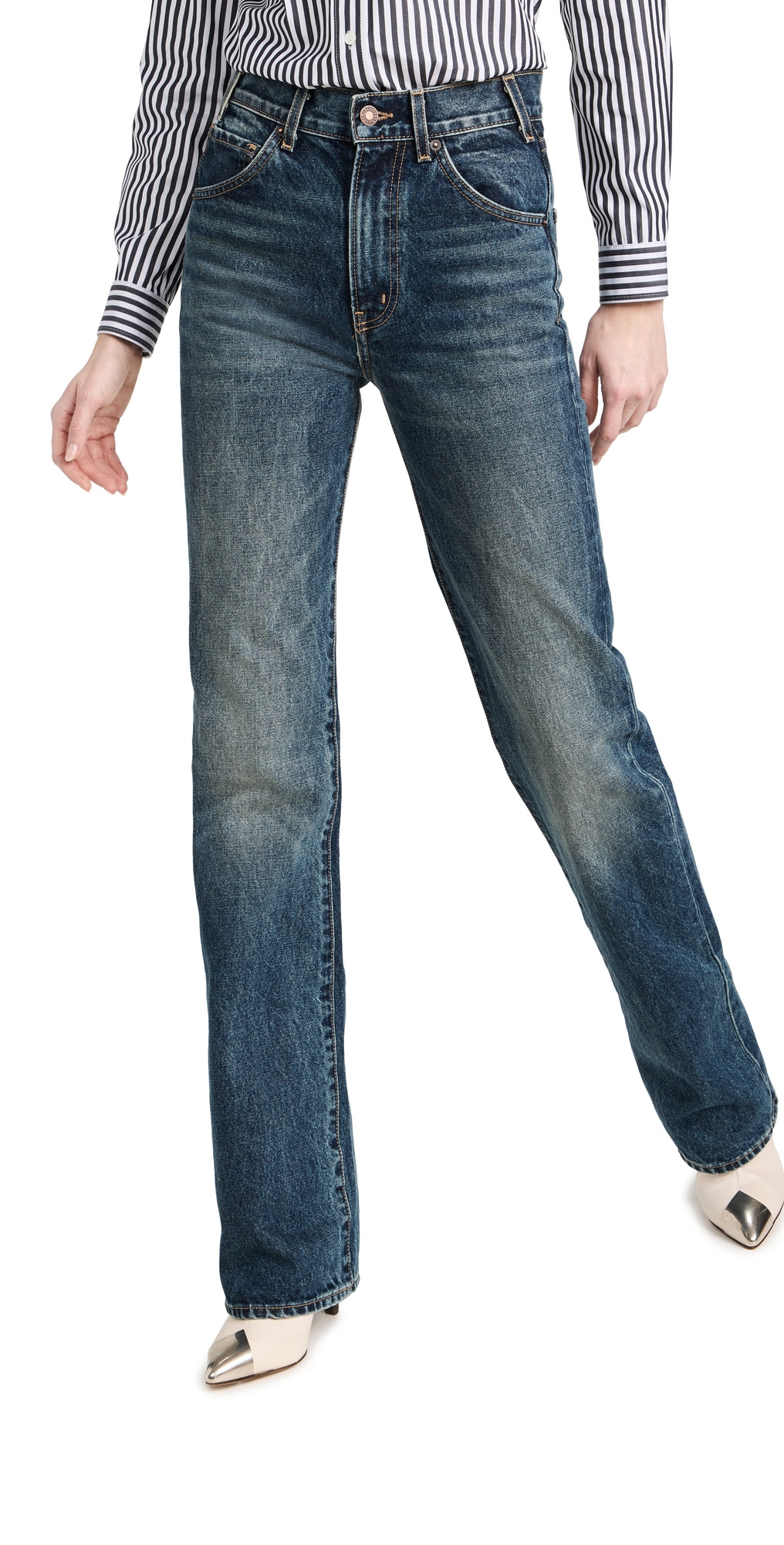 Nili Lotan Joan Jeans Simon Wash 28 | Shopbop