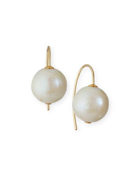 Lizzie Fortunato Girl With Pearl Earrings, Pearly White | Neiman Marcus