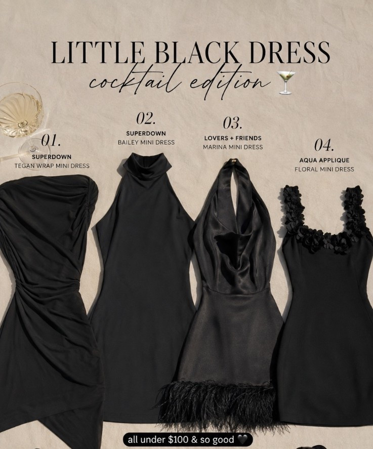 Little black dress edition

#LTKWedding #LTKOver40 #LTKmomlife