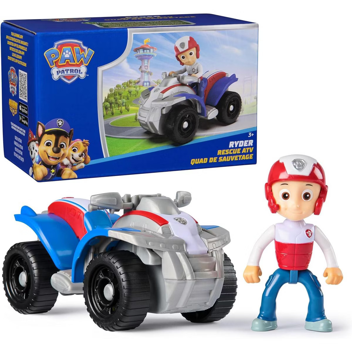 Paw Patrol, Ryder’s ATV Toy Vehicle with Collectible Action Figure, Sustainably Minded Kids Toy... | Target