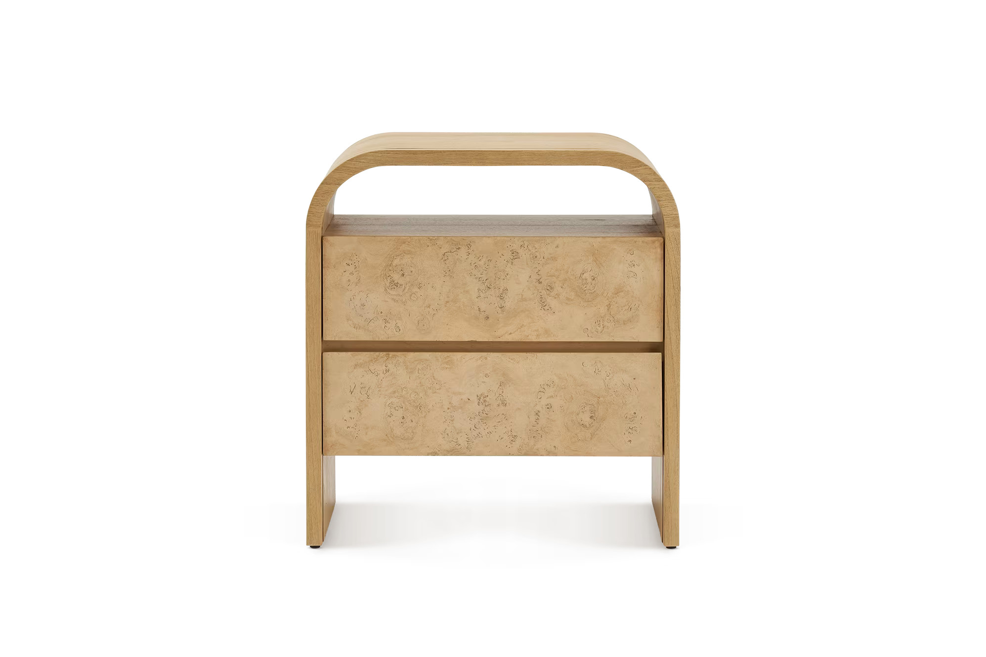 Crescent 2-Drawer Nightstand | Castlery US | Castlery US