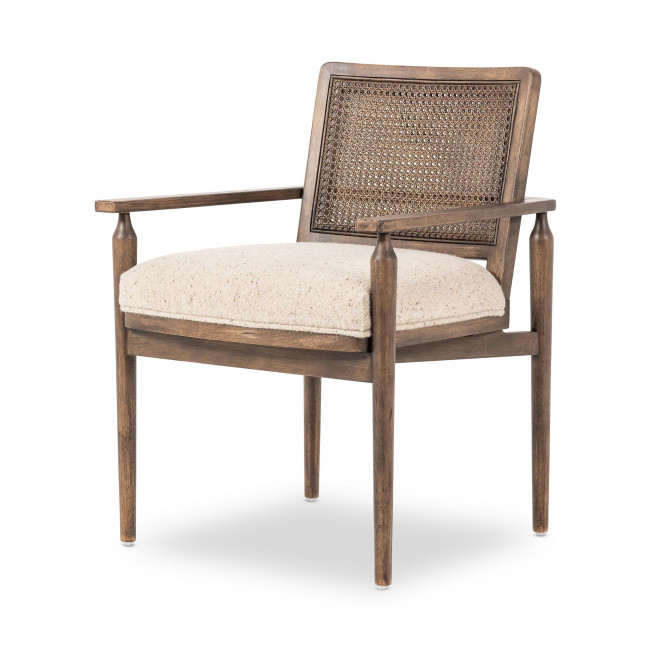 Xavier Dining Armchair-Hasselt Taupe | Gracious Style