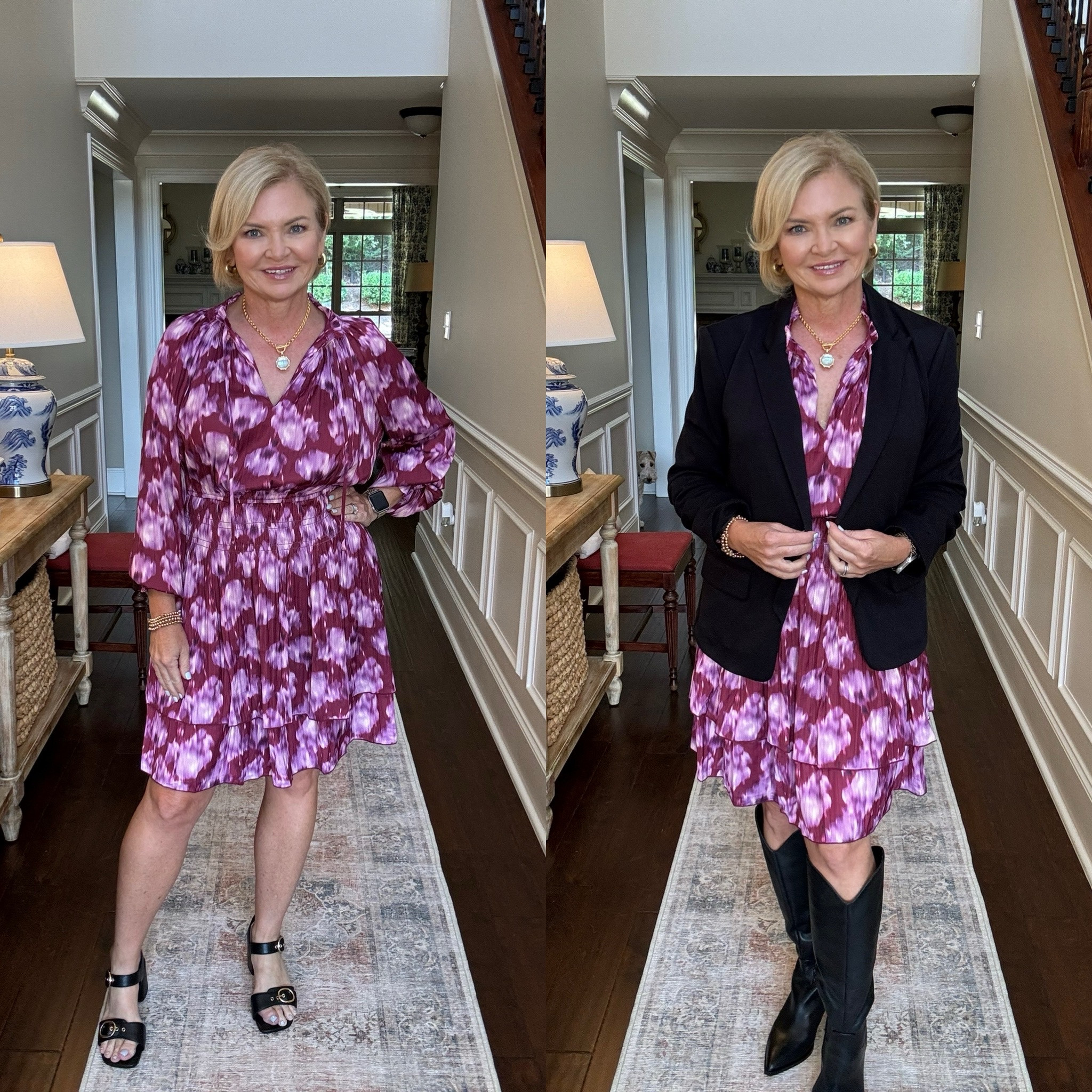 #walmartpartner
#walmartfashion
@walmartfashion
@walmart

I'm partnering with Walmart to bring you new fall fashions that you can wear now! I'm wearing a Small in dresses, tops & jackets, 4 in jeans. 

Fall outfit
Fall trends
Fall dress
Boots
Petite

#LTKStyleTip #LTKFindsUnder100 #LTKOver40