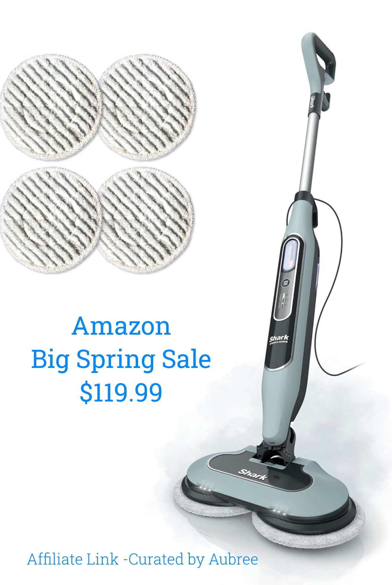 🌸 Big Spring Sale Find! 🌸

🚨 Only $119.99 — the Shark Steam & Scrub Steam Mop is a total game-changer for keeping hard floors spotless!

✨ This all-in-one cleaner scrubs + sanitizes at the same time, making it perfect for kitchens, bathrooms, and high-traffic areas.

✔️ Powerful steam cleaning
✔️ Built-in scrubbing action for stuck-on messes
✔️ LED headlights so you don’t miss a thing
✔️ Includes 4 Dirt Grip Soft Scrub Pads
✔️ XL water tank for longer cleaning sessions
✔️ Easy swivel steering for tight spaces

Perfect for your spring refresh! 🌿🧼

🔗 Linked below!

#BigSpringSale #SpringCleaningFinds #SharkSteamMop #CleaningMustHave #HardFloorCleaner #HomeCleaningEssentials #DealAlert #SpringRefresh #CleanHomeCleanMind #HomeFinds