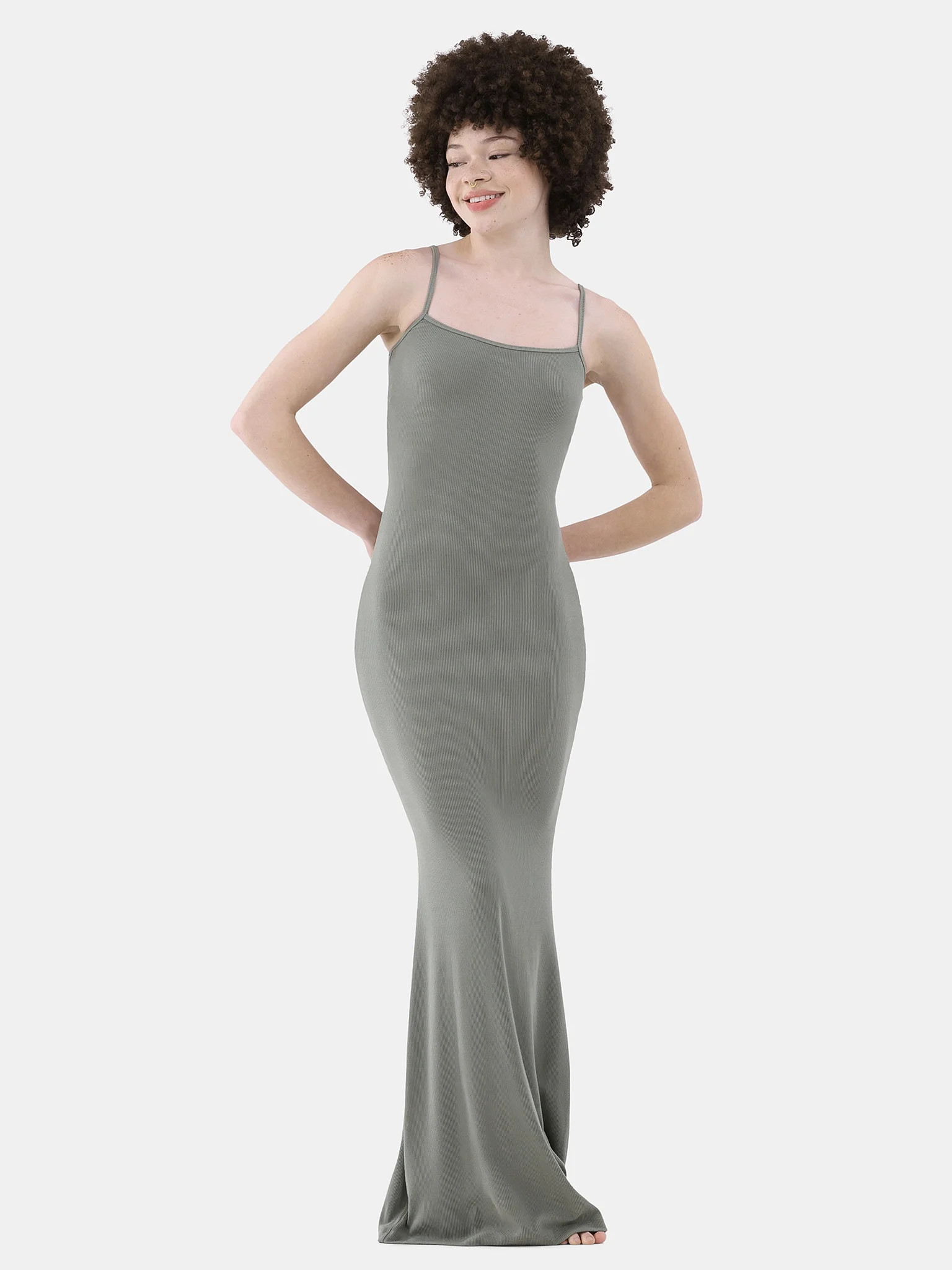 No Boundaries Sleeveless Maxi Lounge Dress, Women’s and Women’s Plus - Walmart.com | Walmart (US)