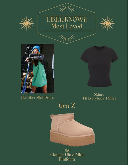 Most Loved by Gen Z

#LTKshoecrush #LTKstyletip #LTKMostLoved